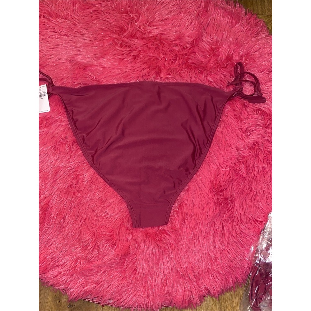 Old Navy Women's Low-Rise Side String Bikini Swim Bottoms Size XXL - Picture 2 of 2